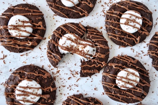 1 Hot Chocolate Thumbprint Cookies-1